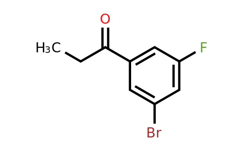 519050-96-5 | 3'-Bromo-5'-fluoropropiophenone
