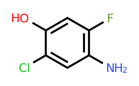 524955-76-8 | 4-Amino-2-chloro-5-fluorophenol