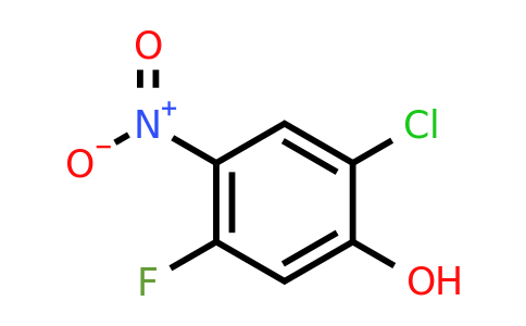 524955-92-8 | 2-Chloro-5-fluoro-4-nitrophenol
