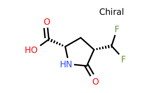 527705-01-7 | (2S,4S)-4-(Difluoromethyl)-5-oxopyrrolidine-2-carboxylic acid
