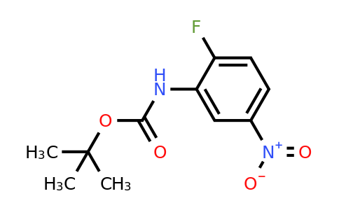 535170-15-1 | tert-Butyl (2-fluoro-5-nitrophenyl)carbamate