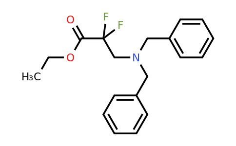 541547-36-8 | Ethyl 3-(dibenzylamino)-2,2-difluoropropanoate