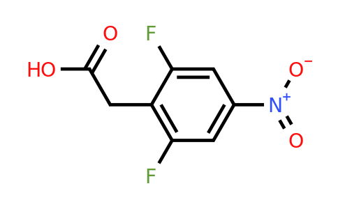543683-36-9 | 2,6-Difluoro-4-nitrophenylacetic acid
