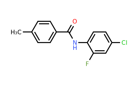 546106-19-8 | N-(2-Fluoro-4-chlorophenyl)-4-methylbenzamide