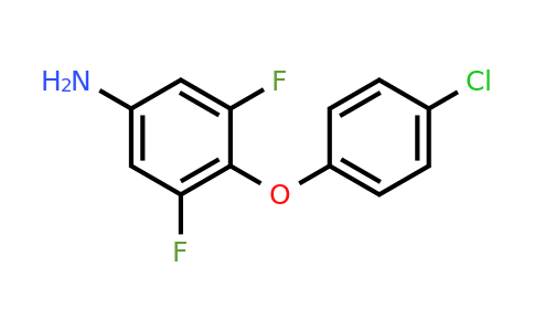 549547-33-3 | 4-(4-Chlorophenoxy)-3,5-difluoroaniline