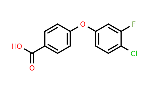 551921-67-6 | 4-(4-Chloro-3-fluorophenoxy)benzoic acid