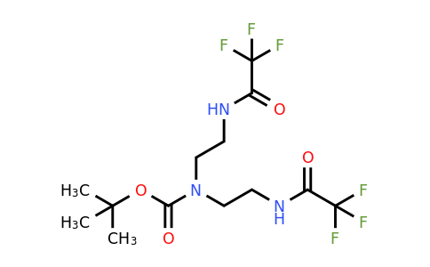 556082-00-9 | tert-Butyl bis(2-(2,2,2-trifluoroacetamido)ethyl)carbamate