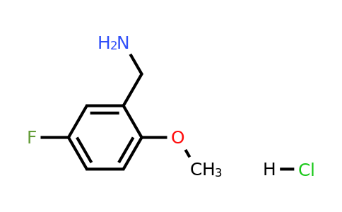 562080-99-3 | (5-Fluoro-2-methoxyphenyl)methanamine hydrochloride