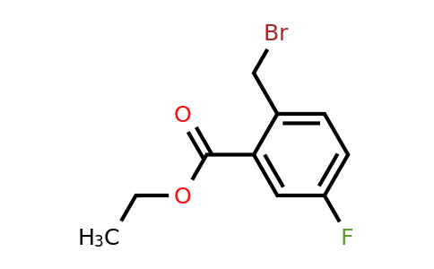 56427-67-9 | Ethyl 2-(bromomethyl)-5-fluorobenzoate