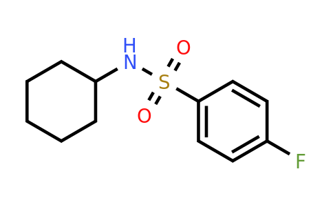565-40-2 | N-Cyclohexyl 4-fluorobenzenesulfonamide