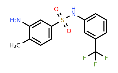565209-22-5 | 3-Amino-4-methyl-N-[3-(trifluoromethyl)phenyl]benzenesulfonamide