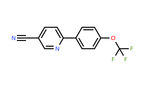 569372-31-2 | 6-(4-(Trifluoromethoxy)phenyl)nicotinonitrile