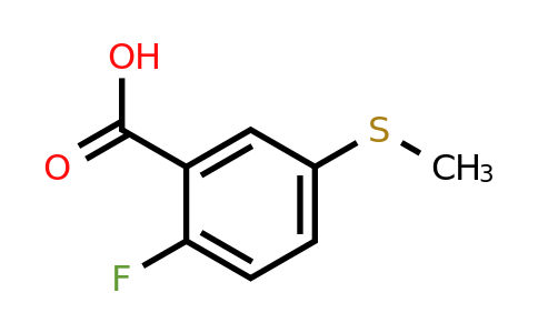 57318-98-6 | 2-Fluoro-5-(methylthio)benzoic acid