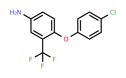 57688-17-2 | 4-(4-Chlorophenoxy)-3-(trifluoromethyl)aniline