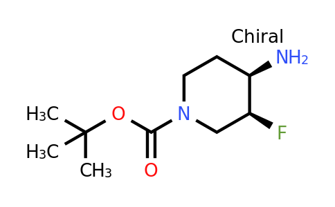 577691-56-6 | tert-butyl rac-(3S,4R)-4-amino-3-fluoro-piperidine-1-carboxylate