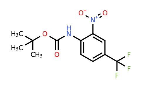 579474-18-3 | tert-Butyl (2-nitro-4-(trifluoromethyl)phenyl)carbamate