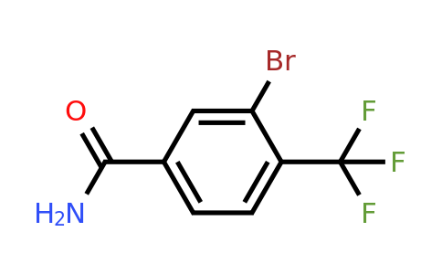 581813-18-5 | 3-Bromo-4-(trifluoromethyl)benzamide