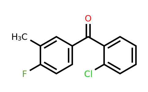 59396-46-2 | 2-Chloro-4'-fluoro-3'-methylbenzophenone