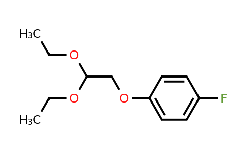 59769-37-8 | 1-(2,2-Diethoxy-ethoxy)-4-fluoro-benzene