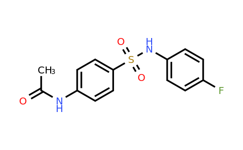 599-78-0 | 4-Acetamido-N-(4-fluorophenyl)benzenesulfonamide