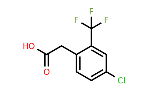 601513-31-9 | 2-(4-Chloro-2-(trifluoromethyl)phenyl)acetic acid