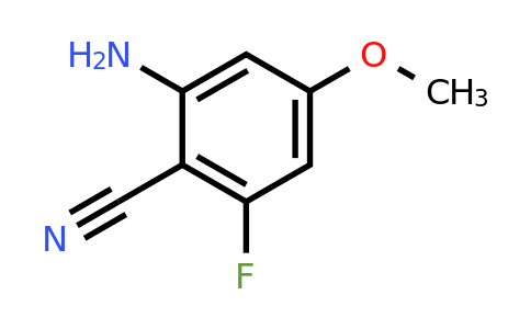 601517-02-6 | 2-Amino-6-fluoro-4-methoxybenzonitrile