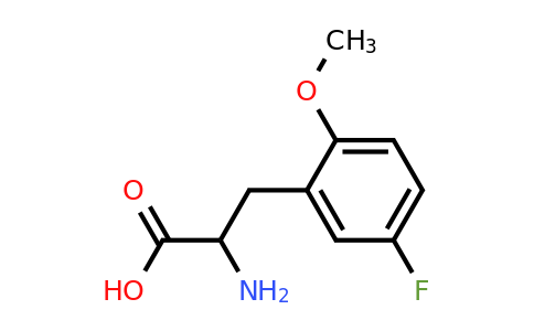 603105-80-2 | 2-Amino-3-(5-fluoro-2-methoxyphenyl)propanoic acid