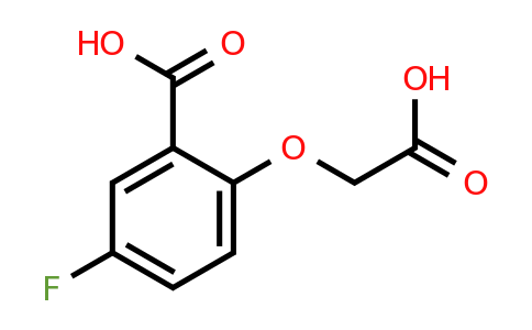 60770-24-3 | 2-(Carboxymethoxy)-5-fluorobenzoic acid