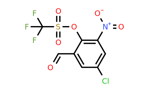 608515-67-9 | 4-Chloro-2-formyl-6-nitrophenyl trifluoromethanesulfonate