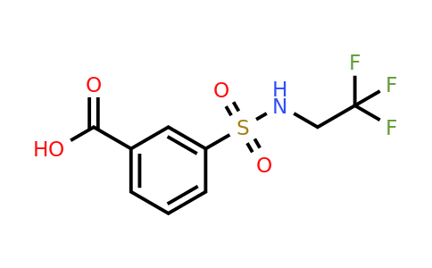 610259-77-3 | 3-(N-(2,2,2-Trifluoroethyl)sulfamoyl)benzoic acid