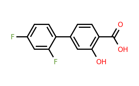 615557-17-0 | 4-(2,4-Difluorophenyl)-2-hydroxybenzoic acid