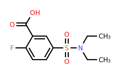 61953-39-7 | 5-(N,N-Diethylsulfamoyl)-2-fluorobenzoic acid