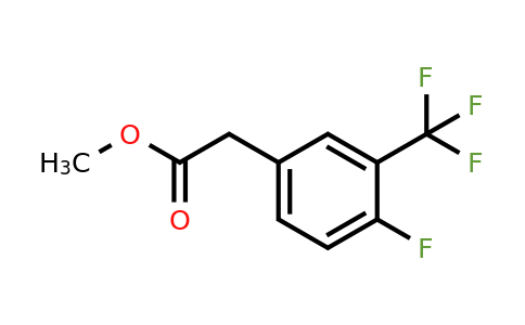 625112-66-5 | (4-Fluoro-3-trifluoromethylphenyl)acetic acid methyl ester