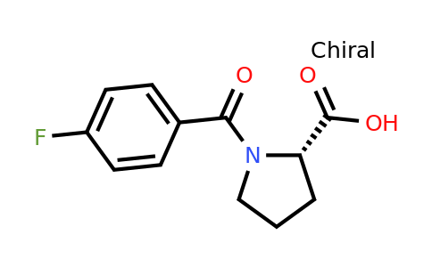62522-93-4 | (S)-1-(4-Fluorobenzoyl)pyrrolidine-2-carboxylic acid