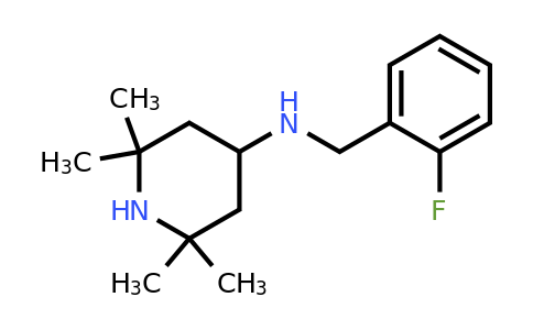 626212-96-2 | N-(2-Fluorobenzyl)-2,2,6,6-tetramethylpiperidin-4-amine