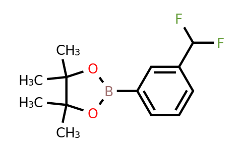 627525-89-7 | 2-(3-(Difluoromethyl)phenyl)-4,4,5,5-tetramethyl-1,3,2-dioxaborolane