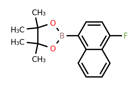 627526-35-6 | 2-(4-Fluoronaphthalen-1-yl)-4,4,5,5-tetramethyl-1,3,2-dioxaborolane