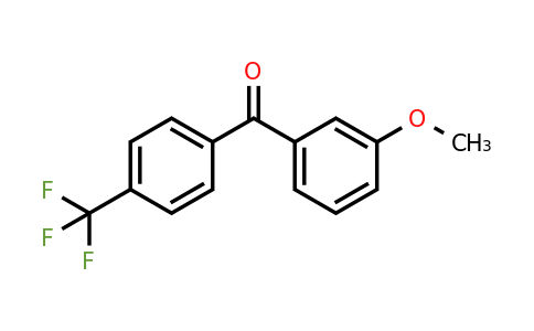 62810-40-6 | (3-Methoxyphenyl)(4-(trifluoromethyl)phenyl)methanone