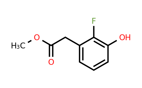 628334-73-6 | Methyl 2-fluoro-3-hydroxyphenylacetate