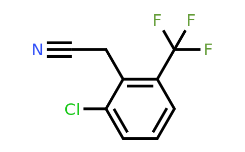 633317-69-8 | 2-(2-Chloro-6-(trifluoromethyl)phenyl)acetonitrile