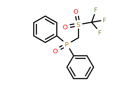 63634-59-3 | Diphenyl(((trifluoromethyl)sulfonyl)methyl)phosphineoxide