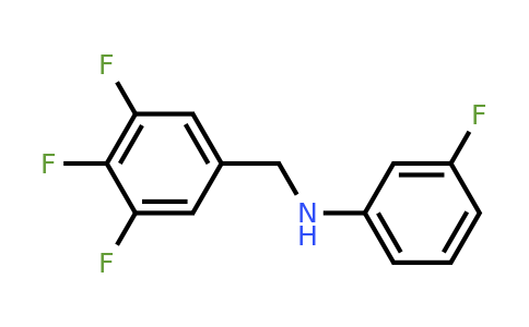 637744-49-1 | 3-Fluoro-N-(3,4,5-trifluorobenzyl)aniline