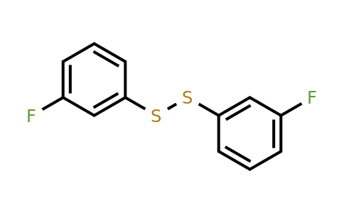 63930-17-6 | Bis(3-fluorophenyl) disulphide