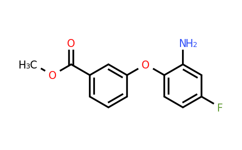 640767-70-0 | Methyl 3-(2-amino-4-fluorophenoxy)benzoate