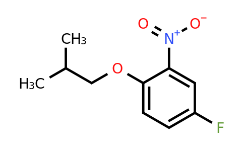 640768-03-2 | 4-Fluoro-1-isobutoxy-2-nitrobenzene
