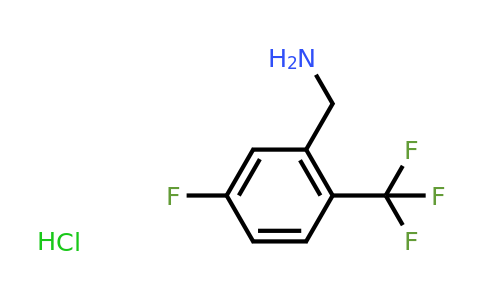 643088-05-5 | 5-Fluoro-2-(trifluoromethyl)benzylamine hydrochloride
