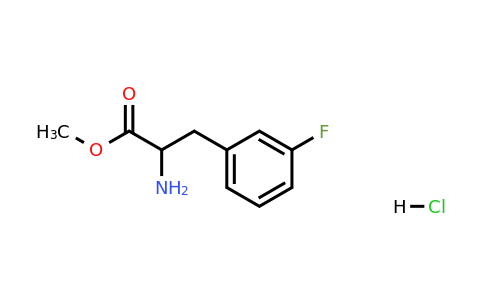64493-16-9 | Methyl 2-amino-3-(3-fluorophenyl)propanoate hydrochloride