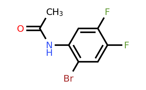 64695-81-4 | N-(2-Bromo-4,5-difluorophenyl)acetamide
