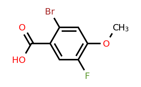 64695-99-4 | 2-Bromo-5-fluoro-4-methoxybenzoic acid