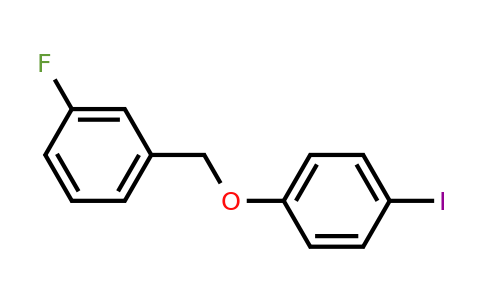 649740-30-7 | 1-Fluoro-3-((4-iodophenoxy)methyl)benzene